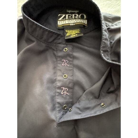 Zero Restriction Men’s Windbreaker Jacket Vest Golf Sleeveless Medium Black - Picture 3 of 5